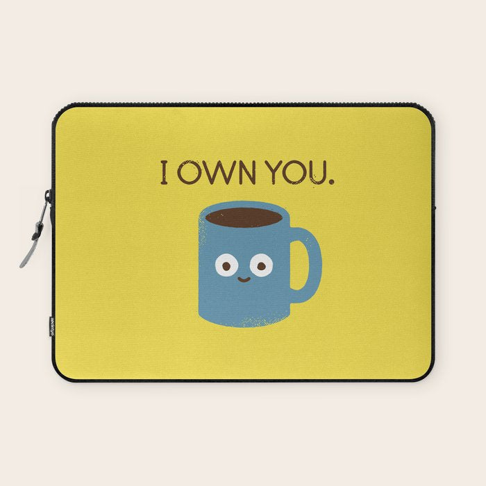 Coffee Talk Laptop Sleeve Gallery Image 1