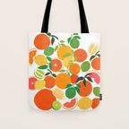 Citrus Harvest Tote Bag Gallery Image 1