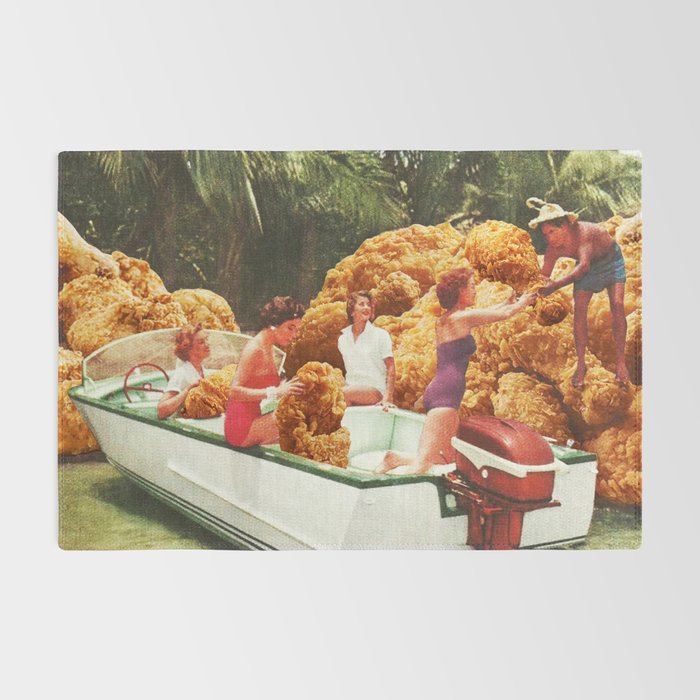 Fried chicken drive-thru - Takeaway Junk Food Rug Gallery Image 2