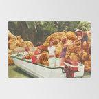Fried chicken drive-thru - Takeaway Junk Food Rug Gallery Image 2