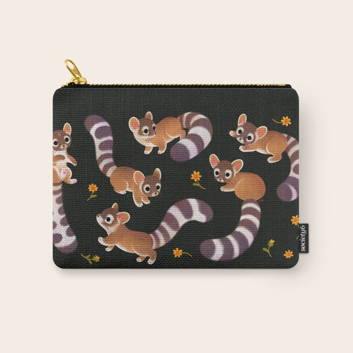 Ringtail - dark Carry All Pouch Gallery Image 1
