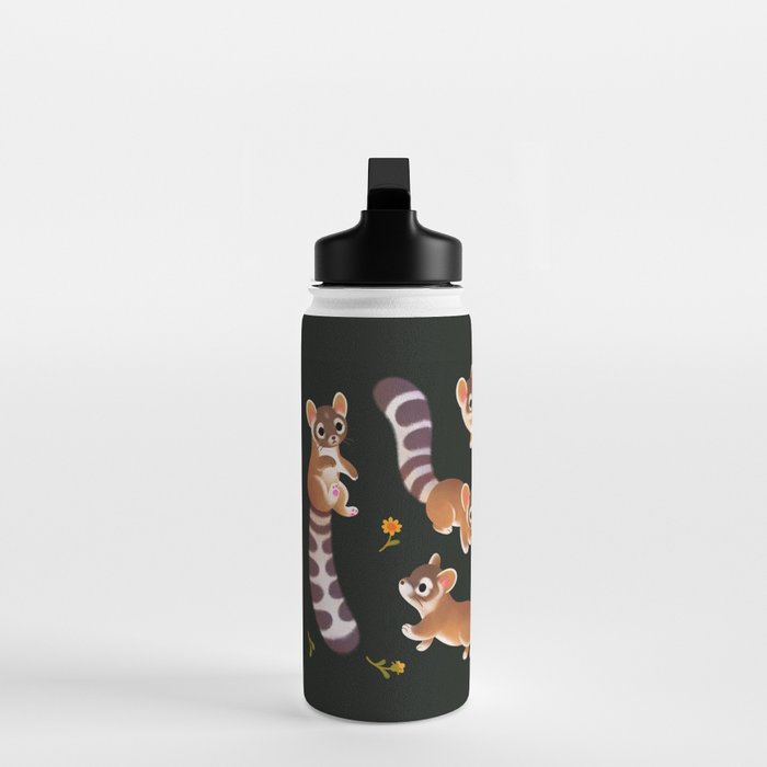 Ringtail - dark Water Bottle Gallery Image 3