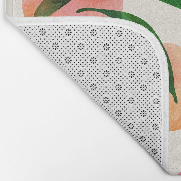 Abstract Summer Fruit Pattern Bath Mat Gallery Image 2