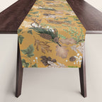 Bohemian Leafy Forest Table Runner Gallery Image 1