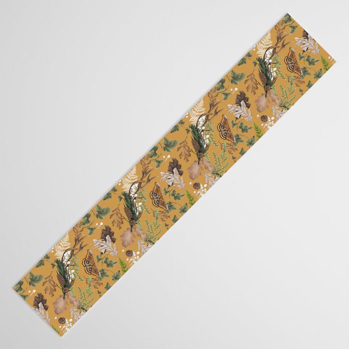 Bohemian Leafy Forest Table Runner Gallery Image 3