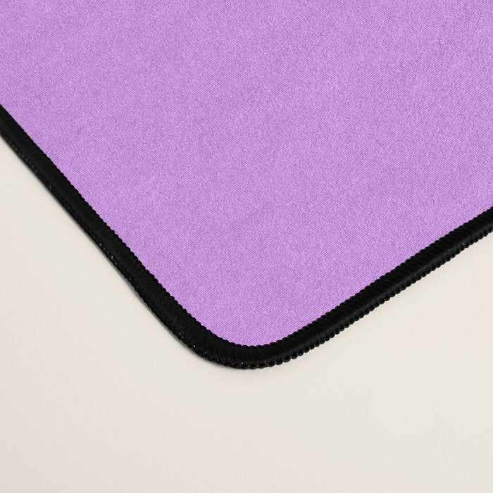 Vibrant green and purple stipes Desk Mat Gallery Image 4