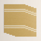 pimlico stripes - mustard yellow Wrapping Paper Gallery Image 3