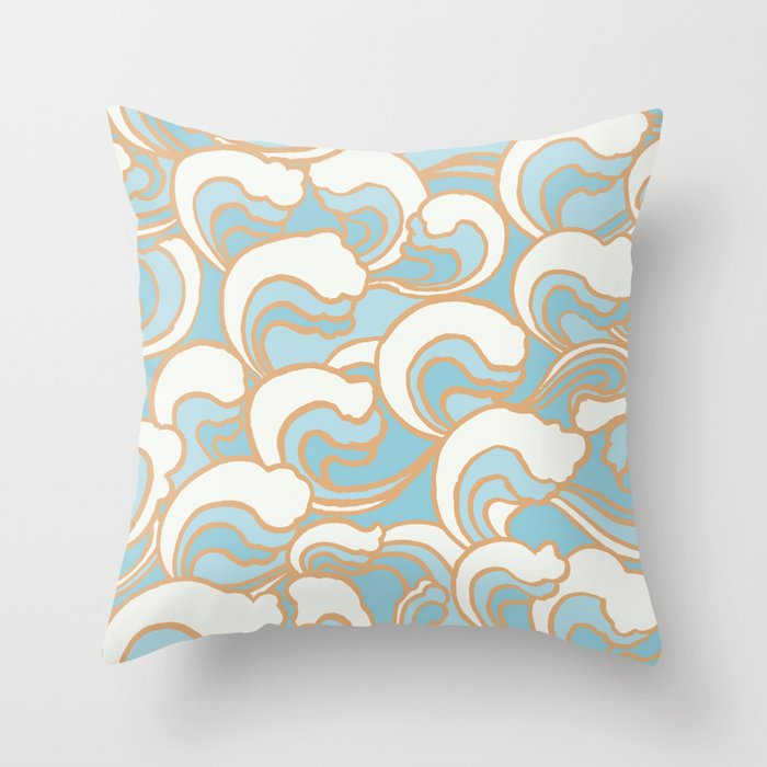 Ebb tide Throw Pillow Gallery Image 6