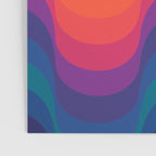 Retro Sacred Geometry | 80s Wavy Vibe Poster Gallery Image 3