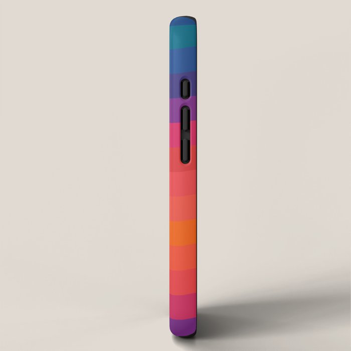 Retro Sacred Geometry | 80s Wavy Vibe iPhone Case Gallery Image 2