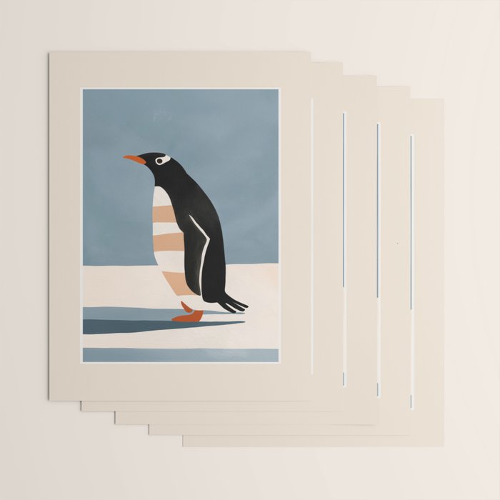 Penguin on Ice Wrapping Paper Gallery Image 3