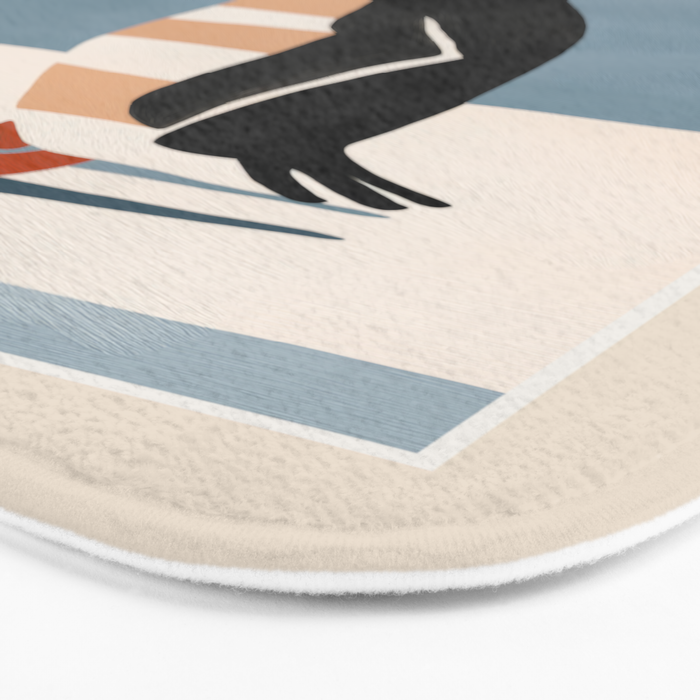 Penguin on Ice Bath Mat Gallery Image 3