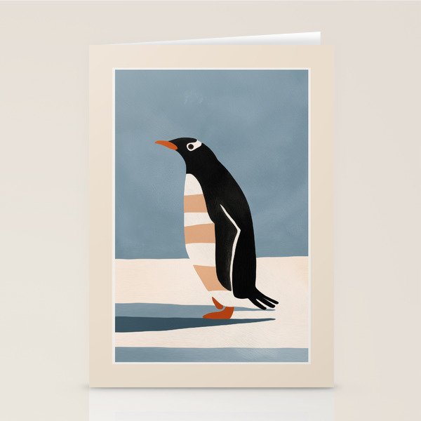 Penguin on Ice Stationery Card Gallery Image 2