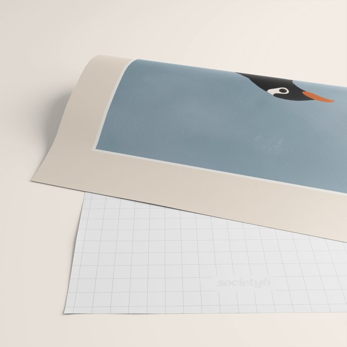 Penguin on Ice Wrapping Paper Gallery Image 2