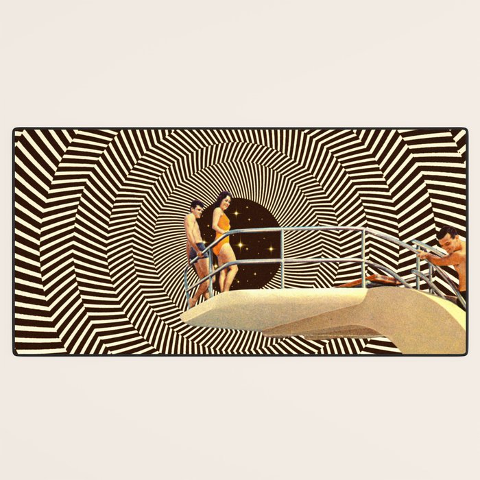 Illusionary Pool Party Desk Mat Gallery Image 3