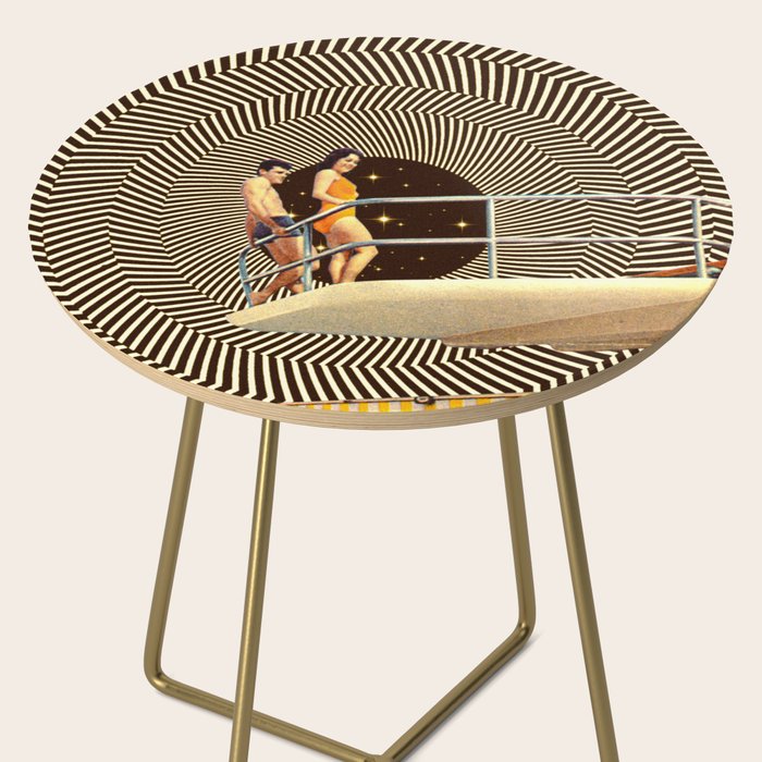 Illusionary Pool Party Side Table Gallery Image 2