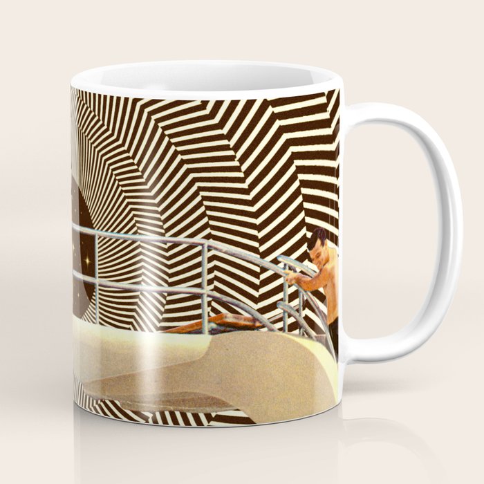 Illusionary Pool Party Coffee Mug Gallery Image 1