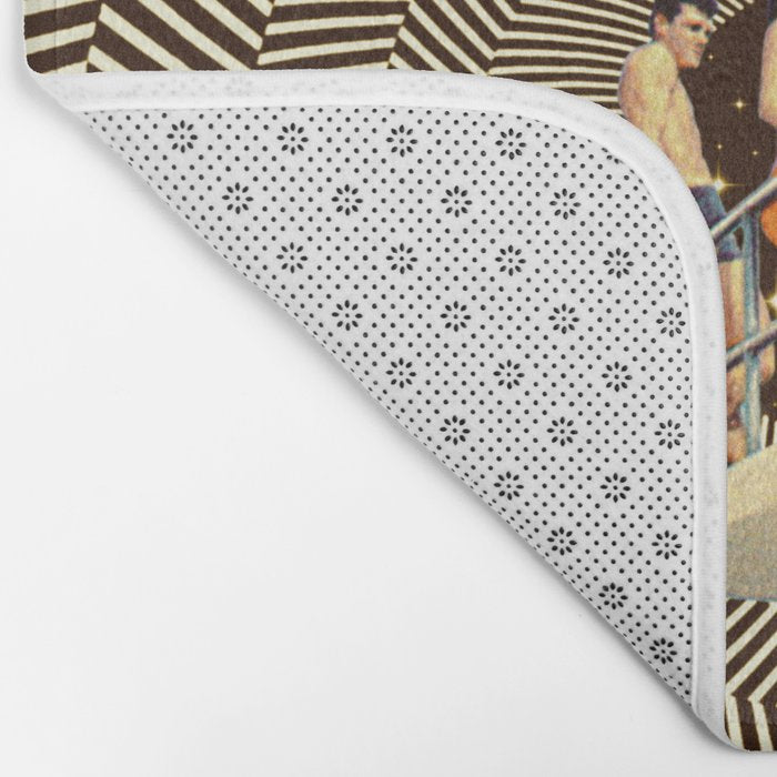 Illusionary Pool Party Bath Mat Gallery Image 2