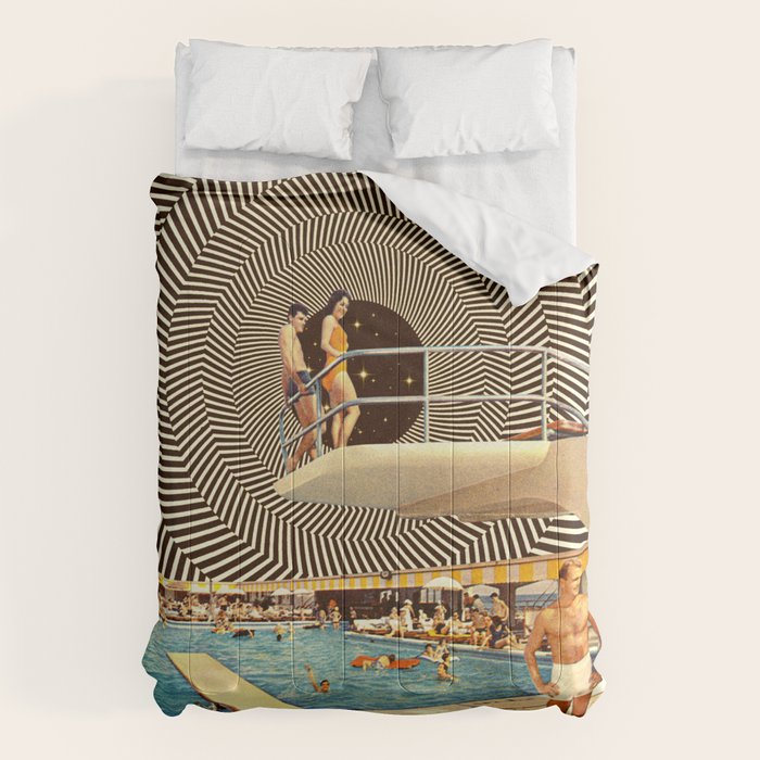 Illusionary Pool Party Comforter Gallery Image 1