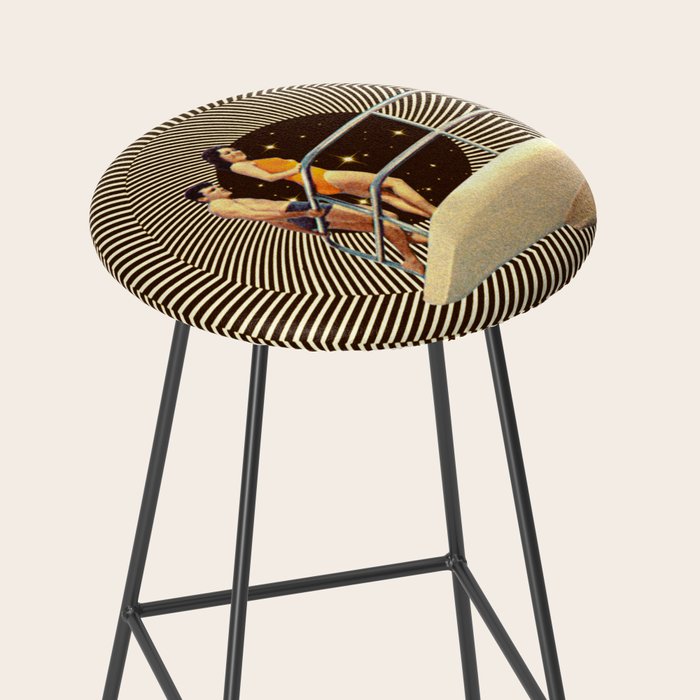 Illusionary Pool Party Stool Gallery Image 2