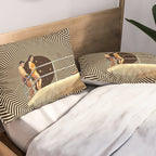 Illusionary Pool Party Pillow Sham Gallery Image 2