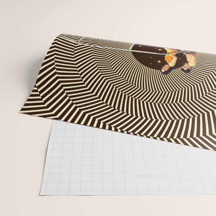 Illusionary Pool Party Wrapping Paper Gallery Image 2