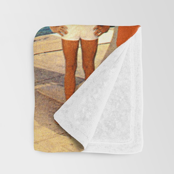 Illusionary Pool Party Throw Blanket Gallery Image 3