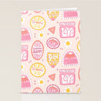 Groovy 70's Quote Patches Stationery Card Gallery Image 2