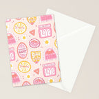 Groovy 70's Quote Patches Stationery Card Gallery Image 2
