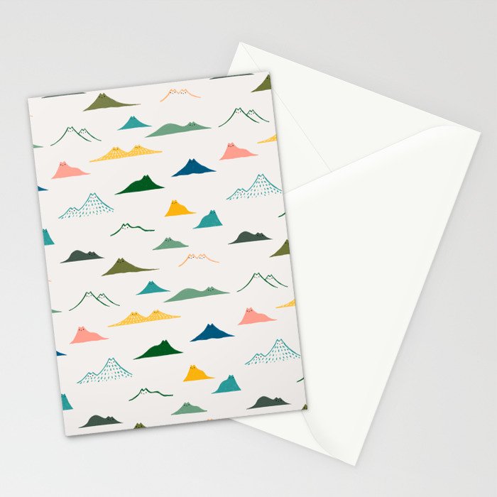 Cat Landscape 140: Meowtain range Stationery Card Gallery Image 2