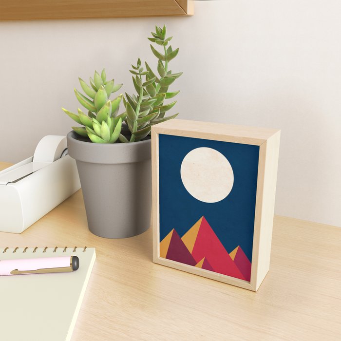 The great pyramids Mini Art Print Gallery Image 2