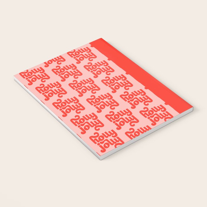 Holly Jolly Pattern Notebook Gallery Image 3