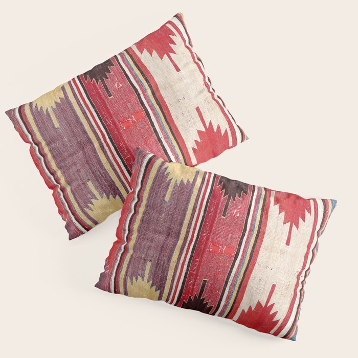 Nevsehir Cappadocian Central Anatolian Kilim Print Pillow Sham Gallery Image 3