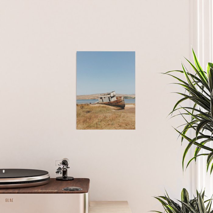 point reyes shipwreck - california Poster Gallery Image 2