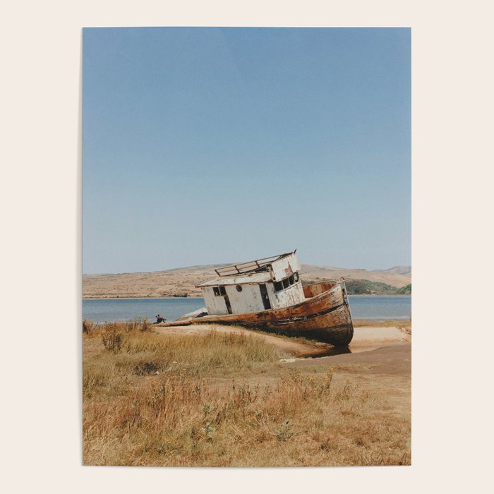 point reyes shipwreck - california Poster Gallery Image 1