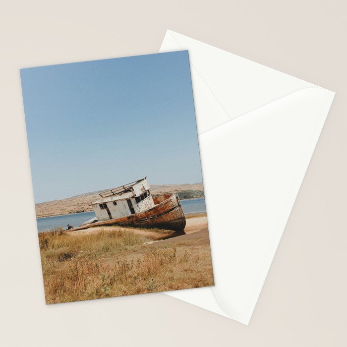 point reyes shipwreck - california Stationery Card Gallery Image 2