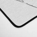 Birch Trees and Cardinal 2  Desk Mat Gallery Image 4