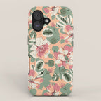 Modern tropical garden PFG2 iPhone Case Gallery Image 1