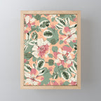Modern tropical garden PFG2 Mini Art Print Gallery Image 1