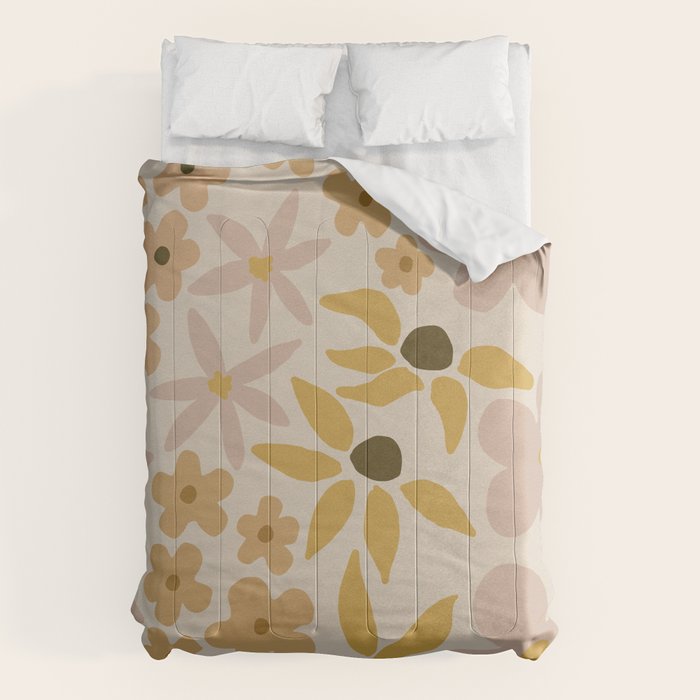 black coffee morning - tan Comforter Gallery Image 1