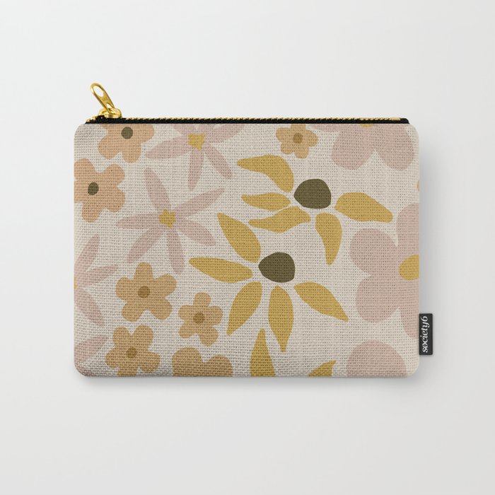 black coffee morning - tan Carry All Pouch Gallery Image 1