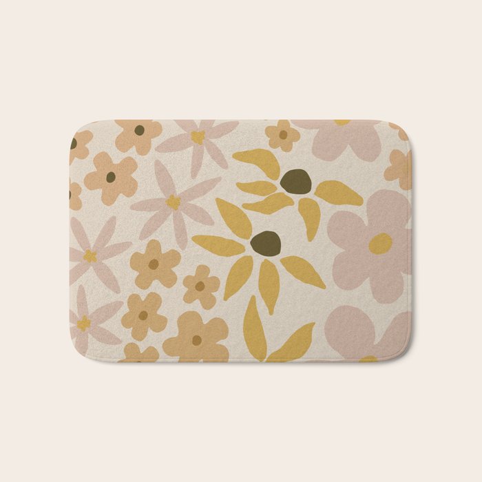 black coffee morning - tan Bath Mat Gallery Image 1