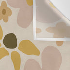 black coffee morning - tan Wall Tapestry Gallery Image 3