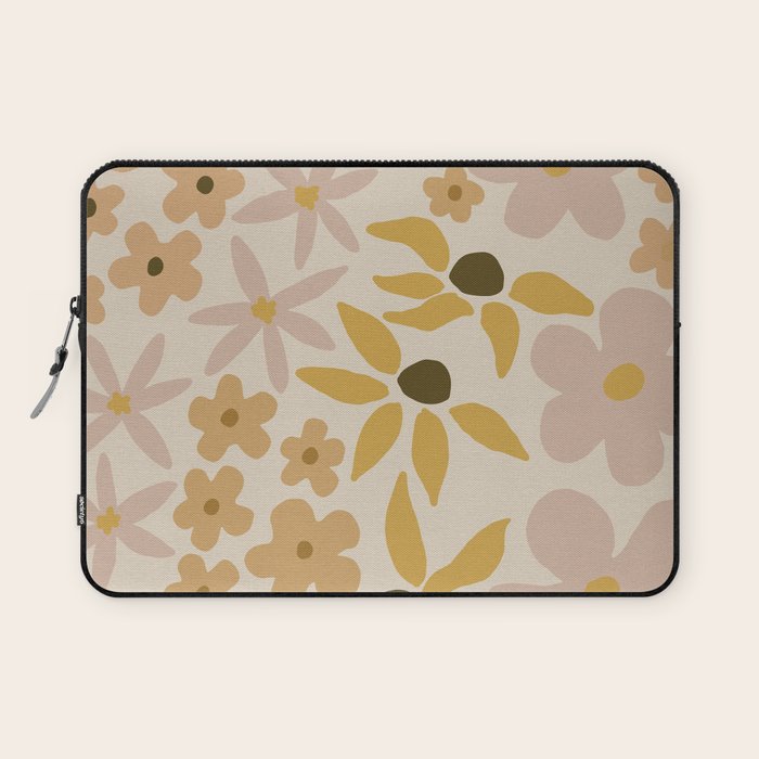 black coffee morning - tan Laptop Sleeve Gallery Image 1