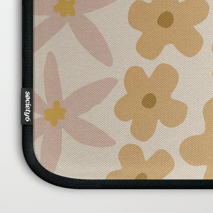 black coffee morning - tan Laptop Sleeve Gallery Image 3