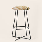 black coffee morning - tan Stool Gallery Image 1