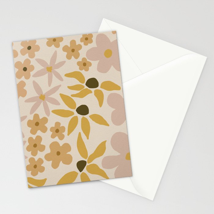 black coffee morning - tan Stationery Card Gallery Image 2