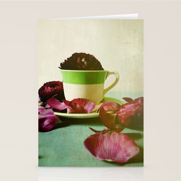 Petals Unfold, Opening to Life Stationery Card Gallery Image 2