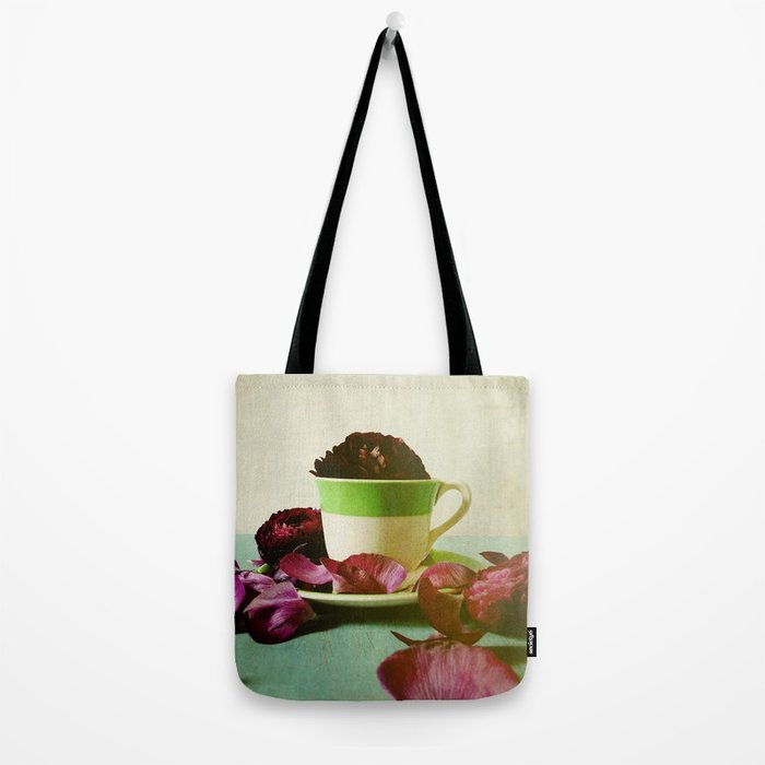 Petals Unfold, Opening to Life Tote Bag Gallery Image 2