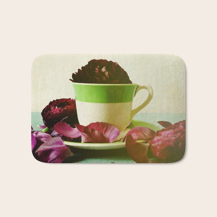 Petals Unfold, Opening to Life Bath Mat Gallery Image 1